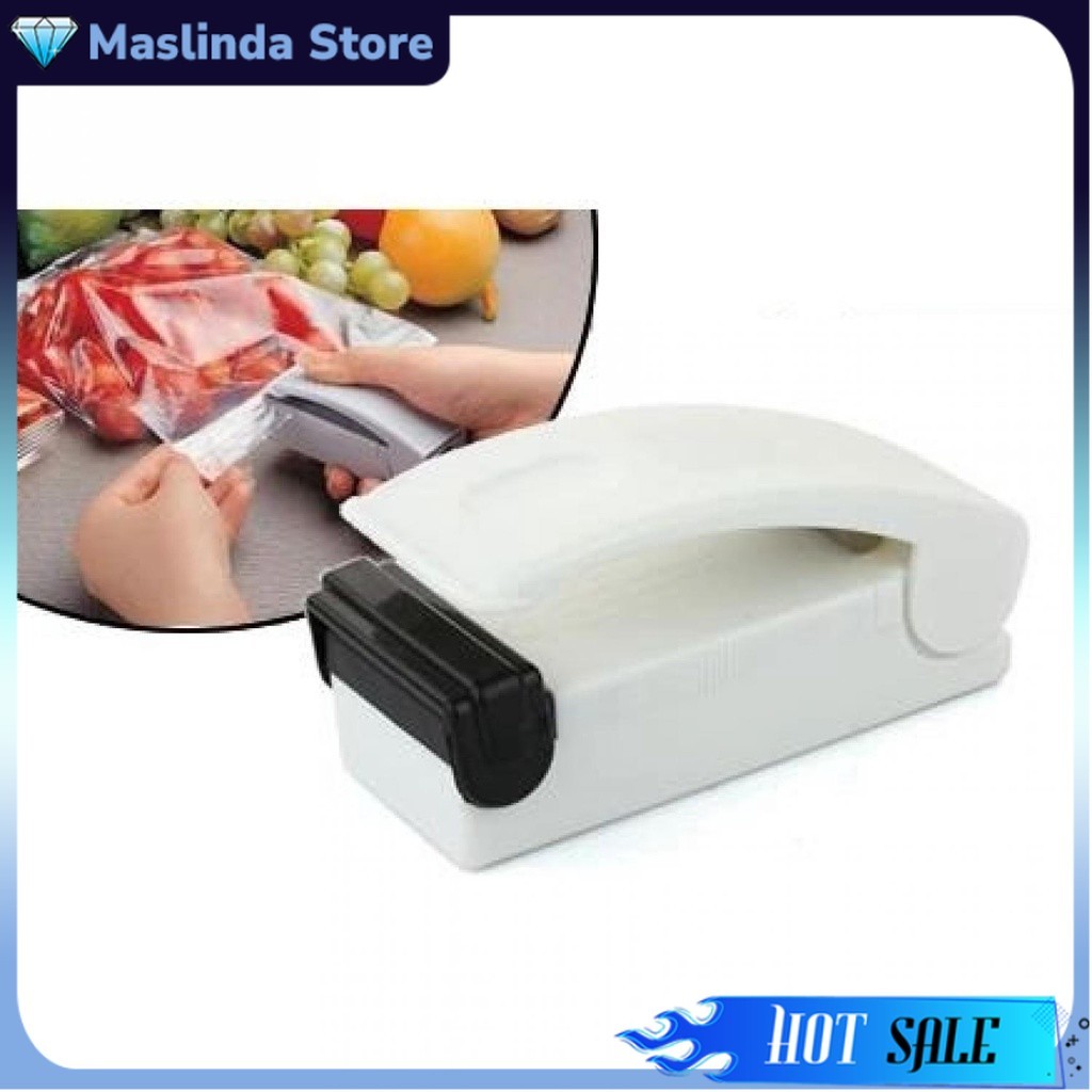 

Mini Hand Heat Sealer Mesin Penyegel Plastik Tutup Kemasan Snack Makanan