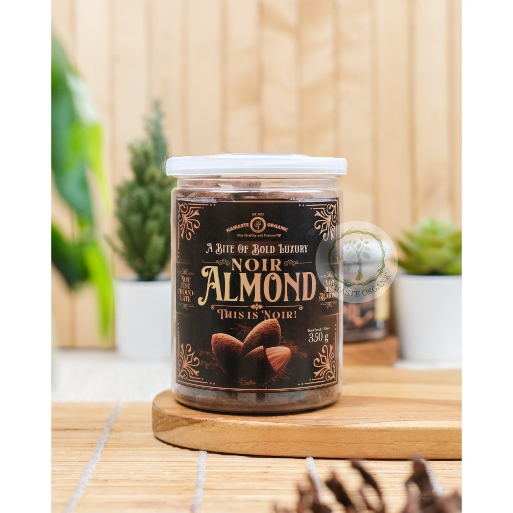 

ALMOND NOIR - A BITE OF BOLD LUXURY JAR 350GR