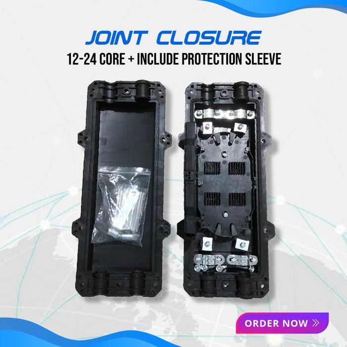Fiber Optic Joint Closure 12 - 24 CORE / MINI CLOSURE 24 core - 12 core