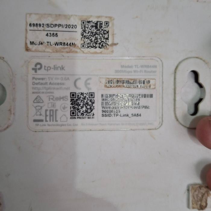 tp link tl wr844n 300mbps wireless router wifi
