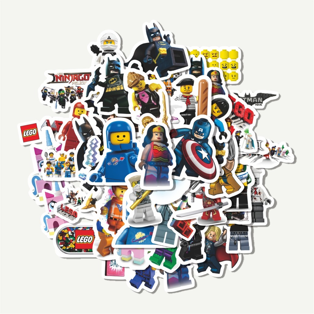 

Sticker Pack Sticker Kartun The Lego Movie Sticker | Sticker TUMBLR | Stiker LAPTOP KOPER HELM