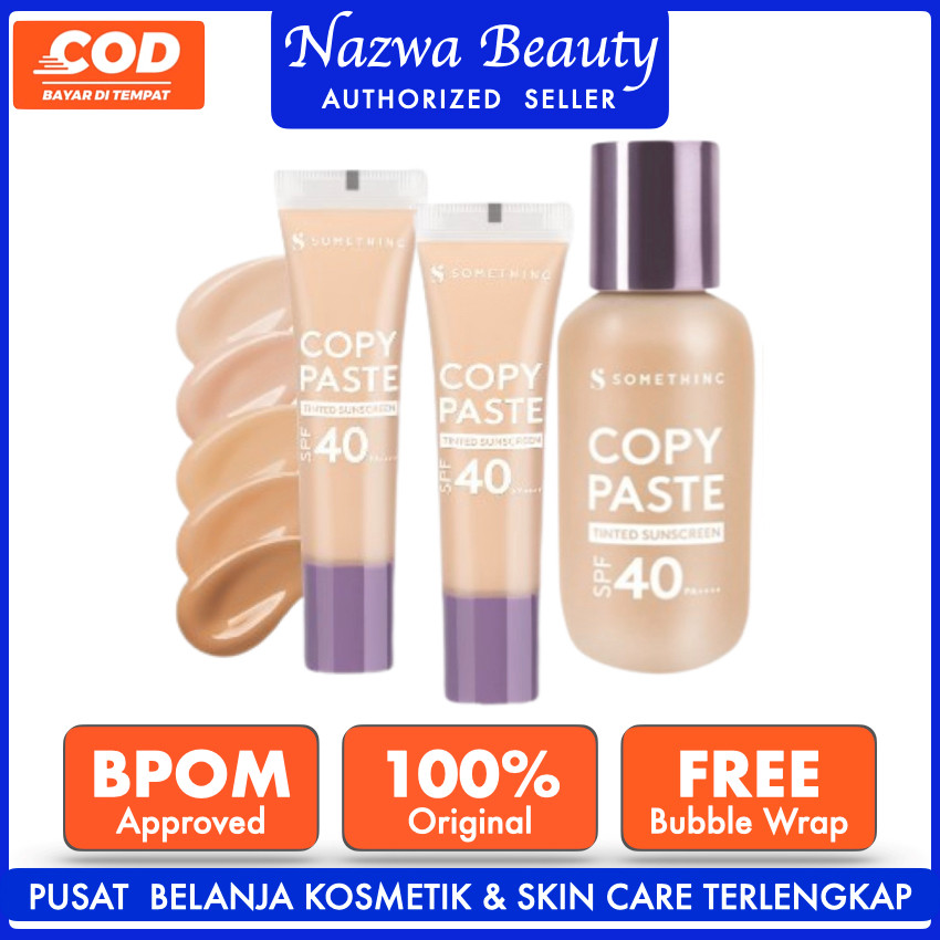 Nazwa Beauty SOMETHINC COPY PASTE TINTED SUNSCREEN SPF 40 PA++++ | 10ml | 50ml | Skin Tint Super Rin