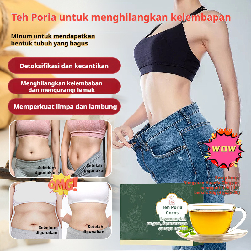 

❤️Father's Day Special /Teh Kesehatan Herbal/Teh Cordyceps untuk Usus Sehat/Teh Ringan Poria Penyeimbang Tubuh/Teh Pemulihan Anti Lelah/Teh Herbal Penguat Imunitas/Teh Diet Tradisional Kaya Manfaat/COD