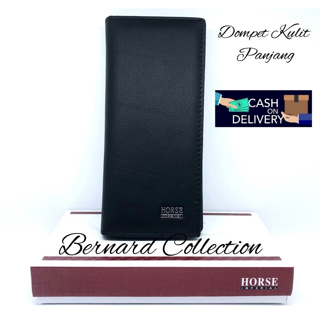 Dompet Pria Dompet Wanita Dompet Panjang Kulit Asli Dompet Kulit Asli Imperial Horse