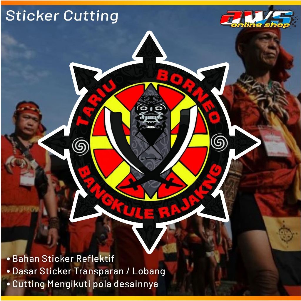 

Sticker Timbul Tariu Borneo Bangkule Rajang Reflektif
