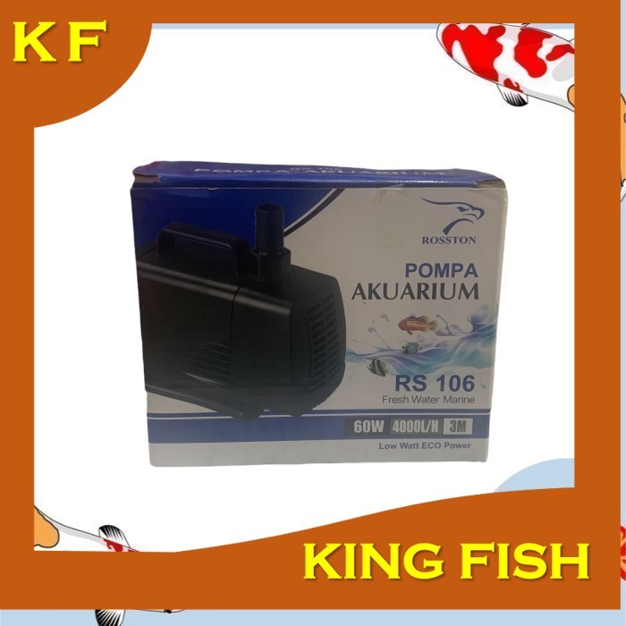 aquarium pompa celup water pump ROSSTON RS 106 RS106