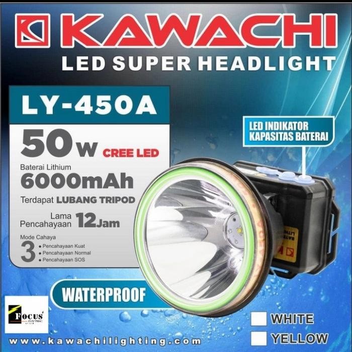 Senter Kepala 50 Watt Kawachi Ly450A
