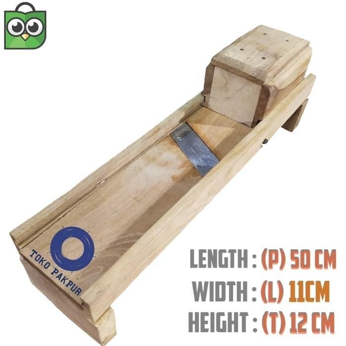 Parutan Besar - Parut -Serutan Serut Bawang Singkong Manual Kayu Tolls