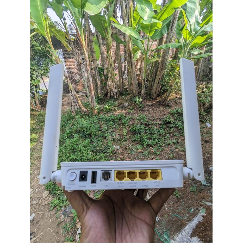 Router Huawei Echolife HG8145V5 GPON Dual Band Bekas Normal - Port BiruNew