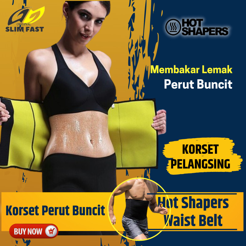 Korset Pelangsing Perut Buncit Ori Alat Pembakar Lemak Korset Slimming Waist Cincher Pengecil Perut 