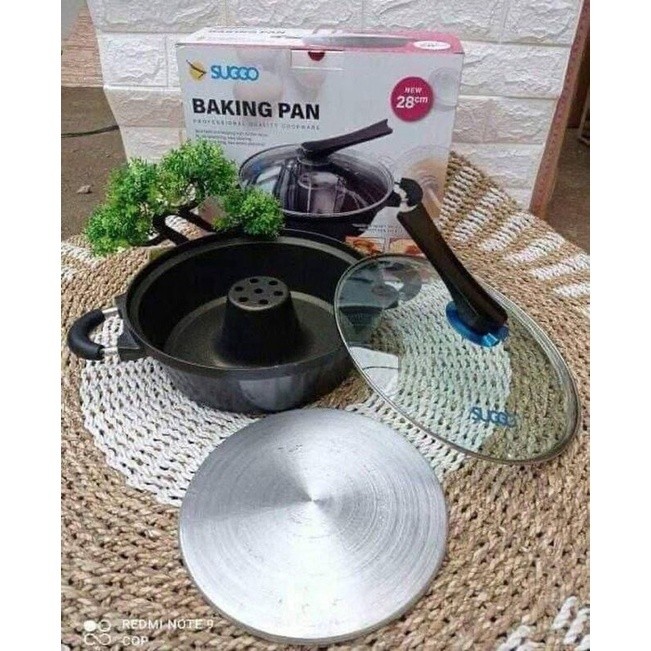 Affars88 > Cetakan kue bolu baking pan Diameter 28cm anti lengket/cetakan bolu suggo baking pan