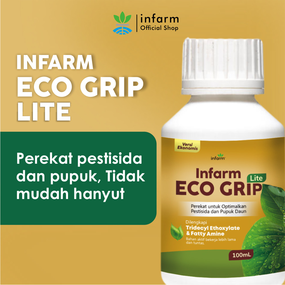 Perekat Pestisida dan Pupuk Eco Grip Lite 100 ml Adjuvant Perekat Pestisida Terbaik Infarm
