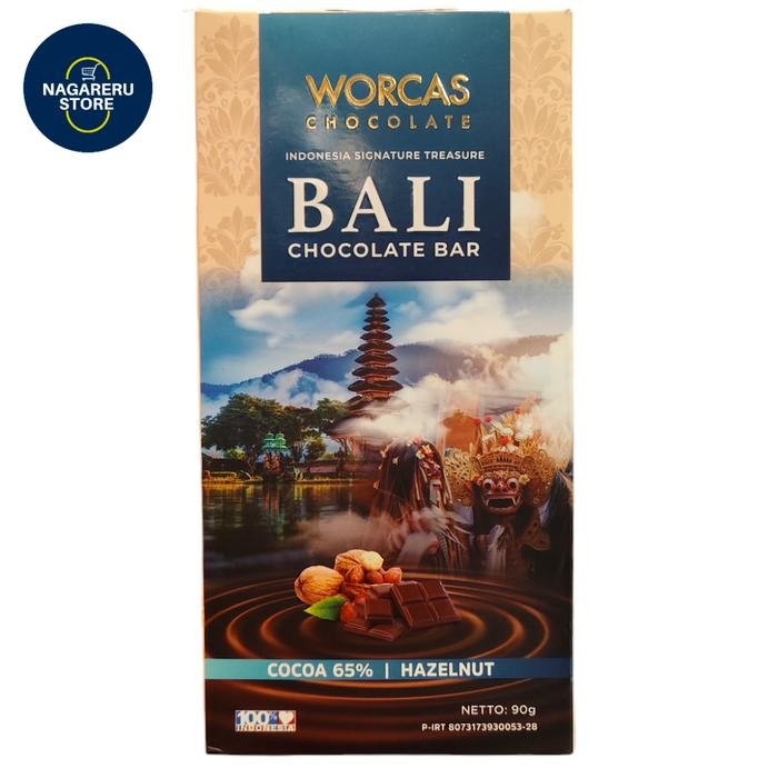 

Worcas chocolate bali bali chocolate bali cocoa 65% hazelnut 90gr