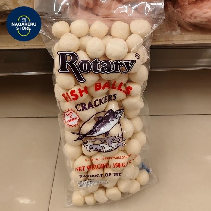 

Rotary kerupuk fish ball crackers 150gr