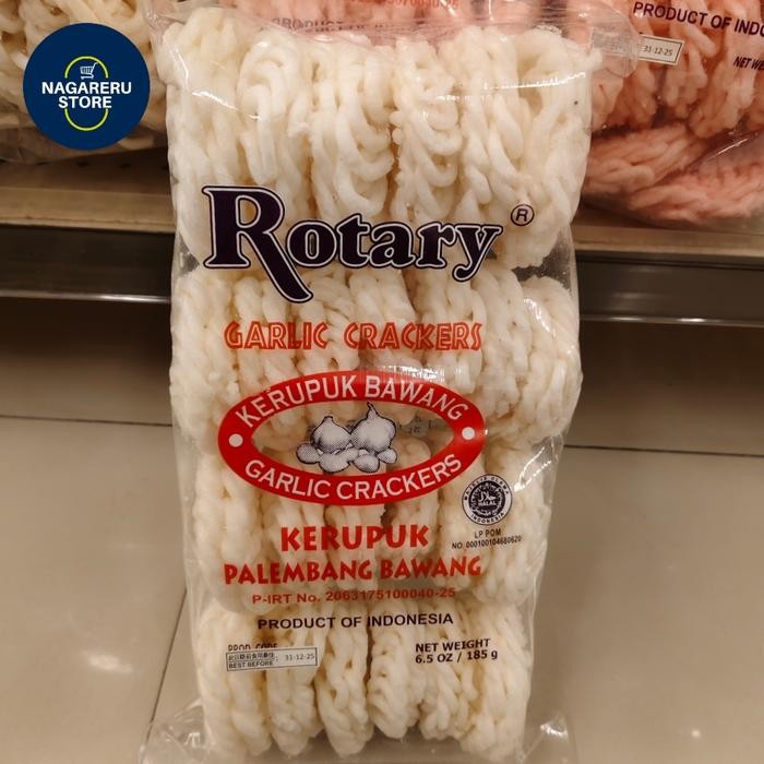 

Rotary kerupuk palembang bawang (garlic crackers) 185gr