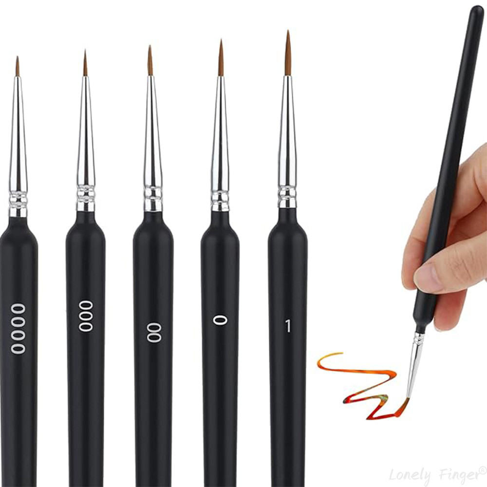 

5/11Pcs Paint Brushes Set, Artist Fine Detail Brushes for Miniature Painting Acrylic Brushes Watercolor Brushes for Model Making