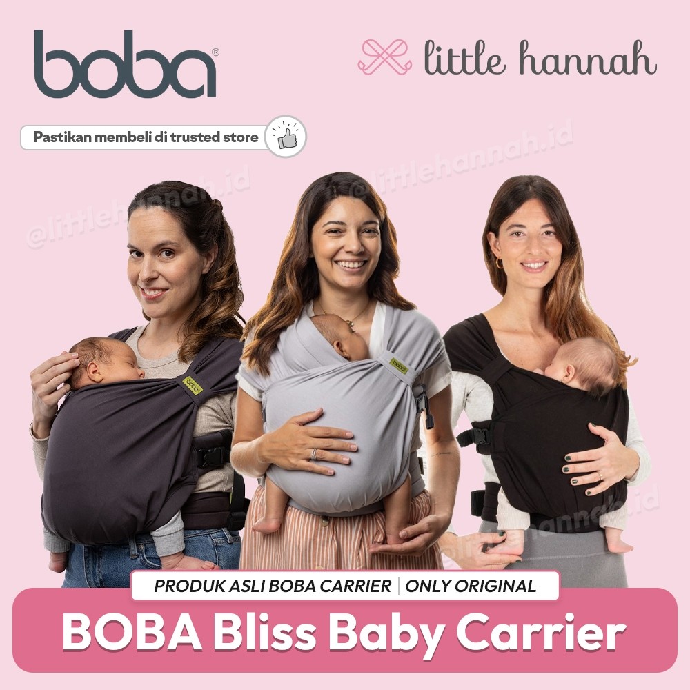 BOBA Bliss Wrap Carrier / Gendongan Bayi Boba Bliss / Gendongan Bayi