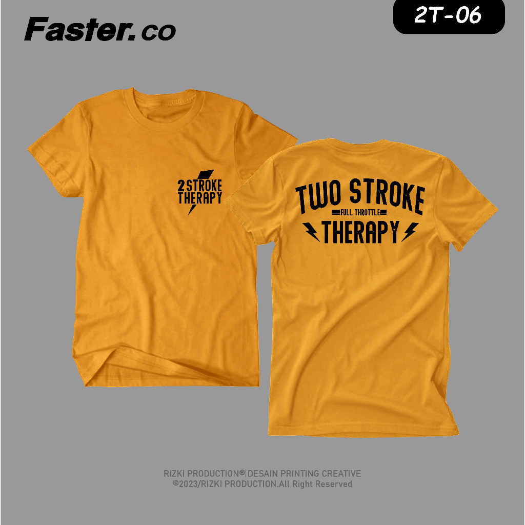 KAOS 2Stroke 2TAK TWO STROKE T-shirt TWO STROKE KAOS RX KING NINJA FIZR