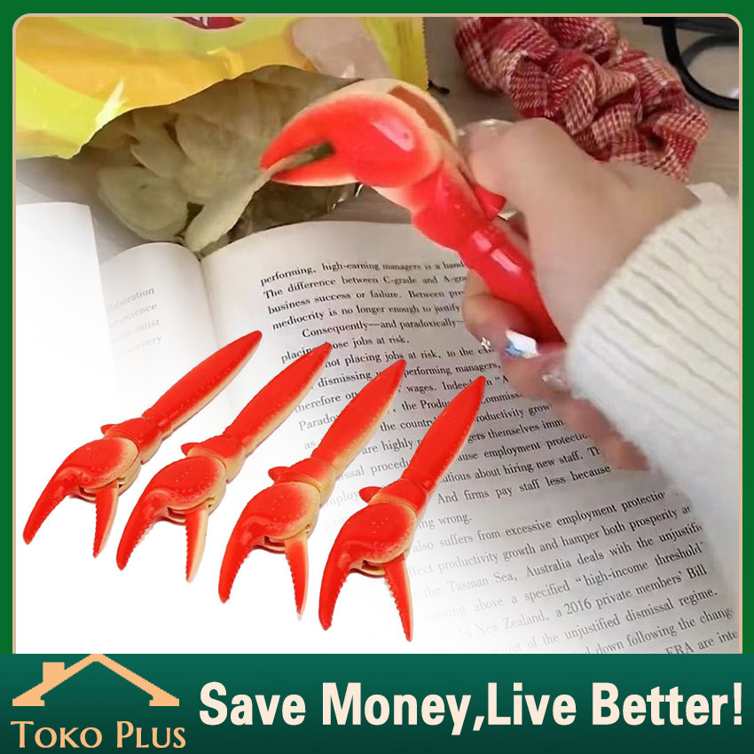 Pulpen Gel Unik Bentuk Kepiting 0.5mm Pena Lucu Pulpen Unik Alat Tulis Unik