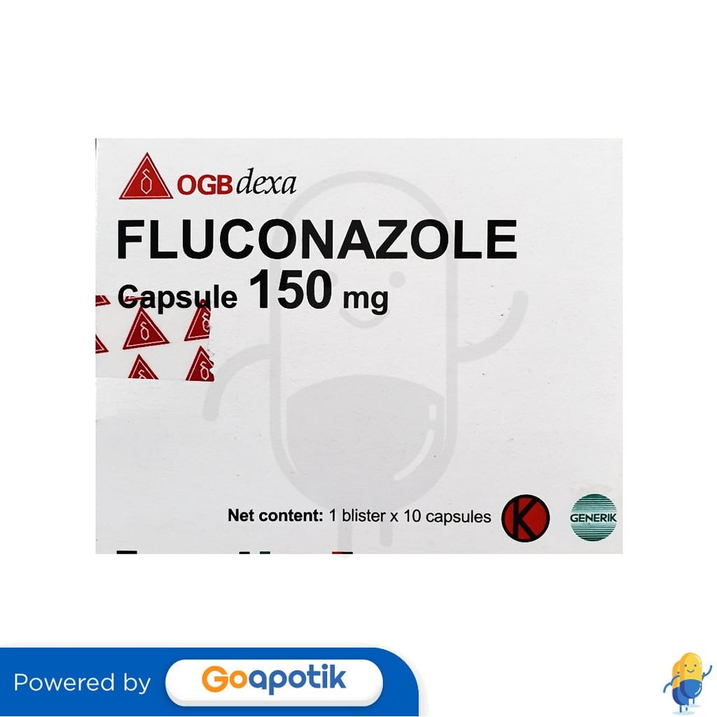 Fluconazole Ogb Dexa Medica 150 Mg Box 10 Kapsul