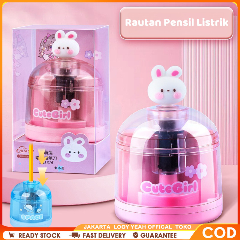 

Rautan Pensil Listrik Rautan Pensil Anak Electric Pencil Sharpener Rautan Pensil Otomatis-Rautan Pensil Anak Lucu