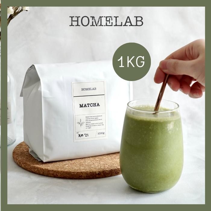 

Homelab Bubuk Minuman Matcha Premium / Greentea Matcha Powder - 1 KG