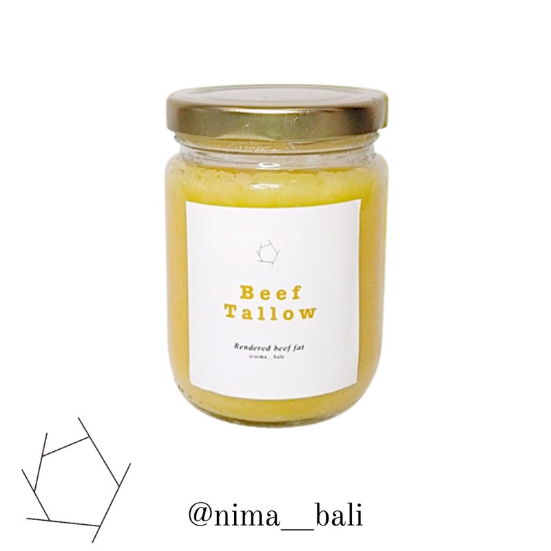 

Grassfed Beef Tallow | Lemak Sapi | Nima 250ml