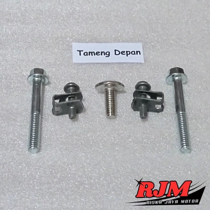 Baut Full Set Cover Bodi Body Tameng Depan Honda Supra Double XX / Supra V 100cc