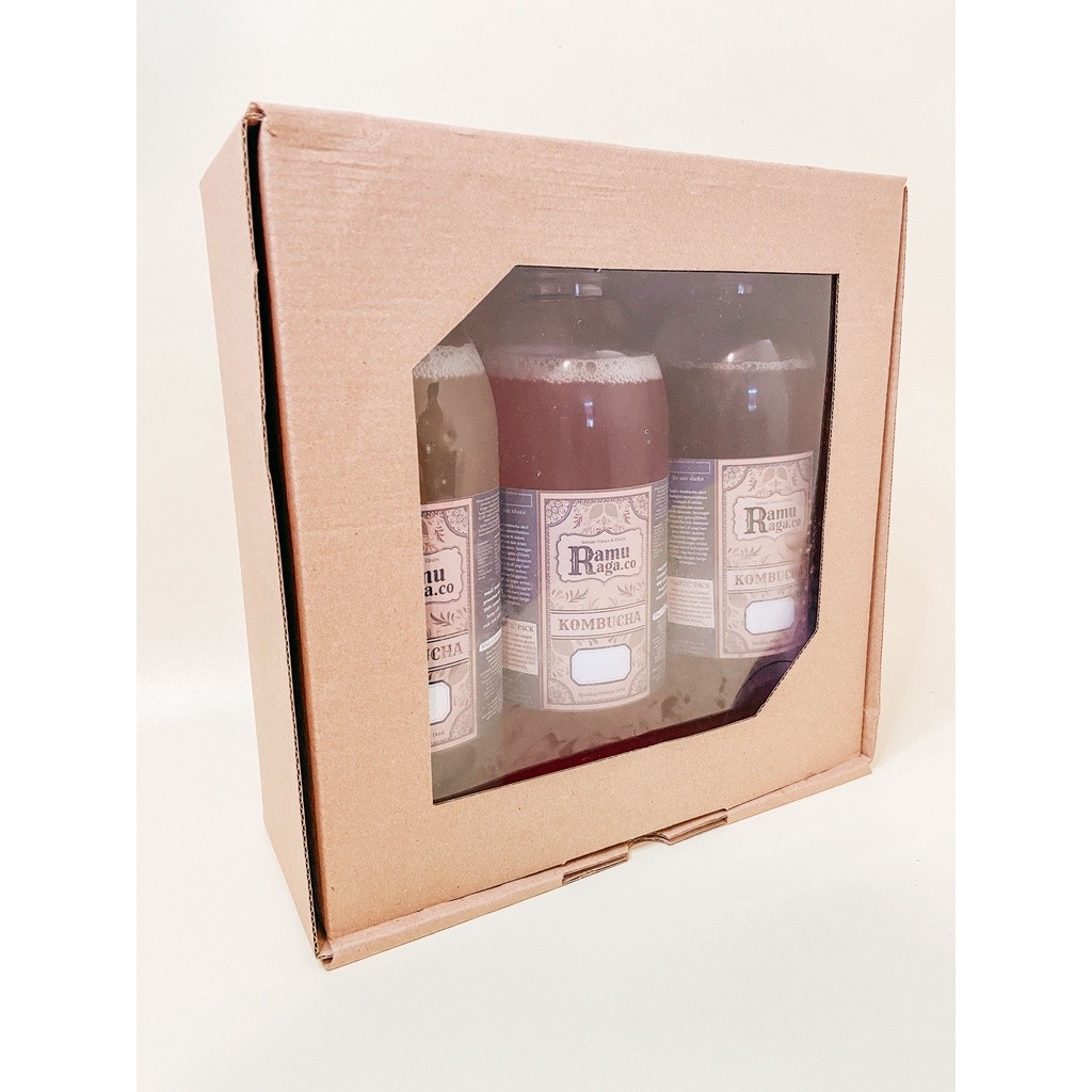 

Artisan Kombucha Ramuraga Teh Fermentasi - 1000ml - Luar JABODETABEK