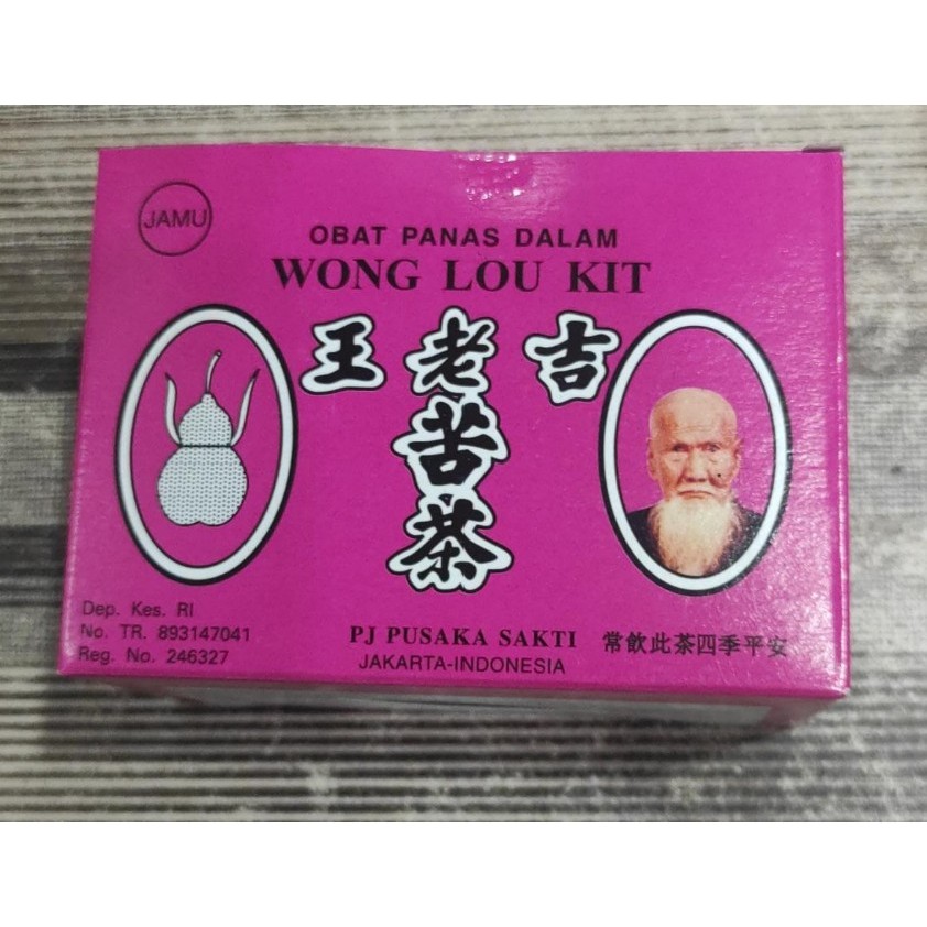 

[PROMO] Original WONG LOU KIT / Teh pahit ( OBAT PANAS DALAM ) 1 box isi 12 sachet