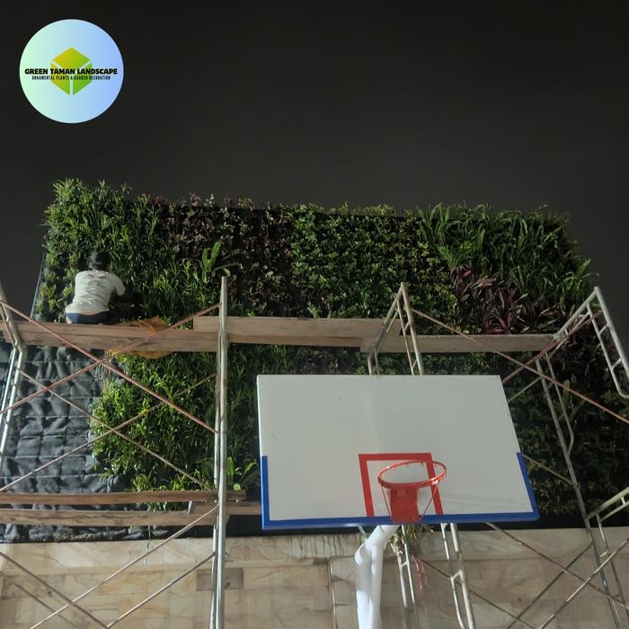 Pembuatan Vertical Garden / Taman Vertical Garden