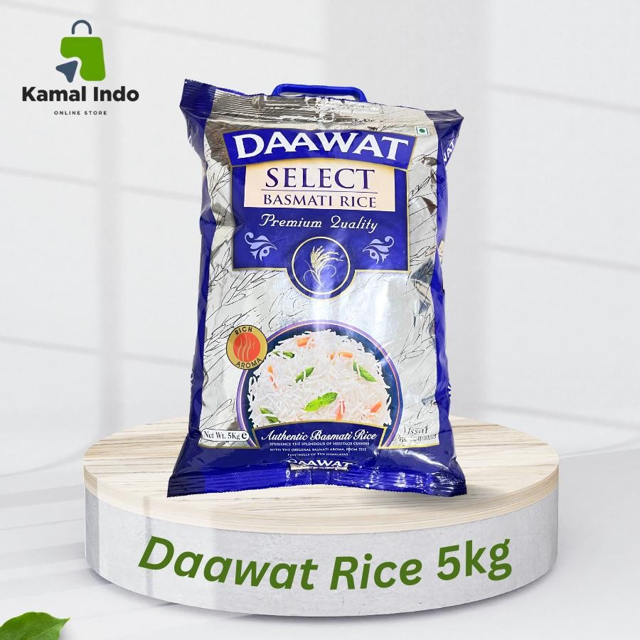 

Daawat Rice 5kg Select Premium Basmati Rice Dari Kamal Indo