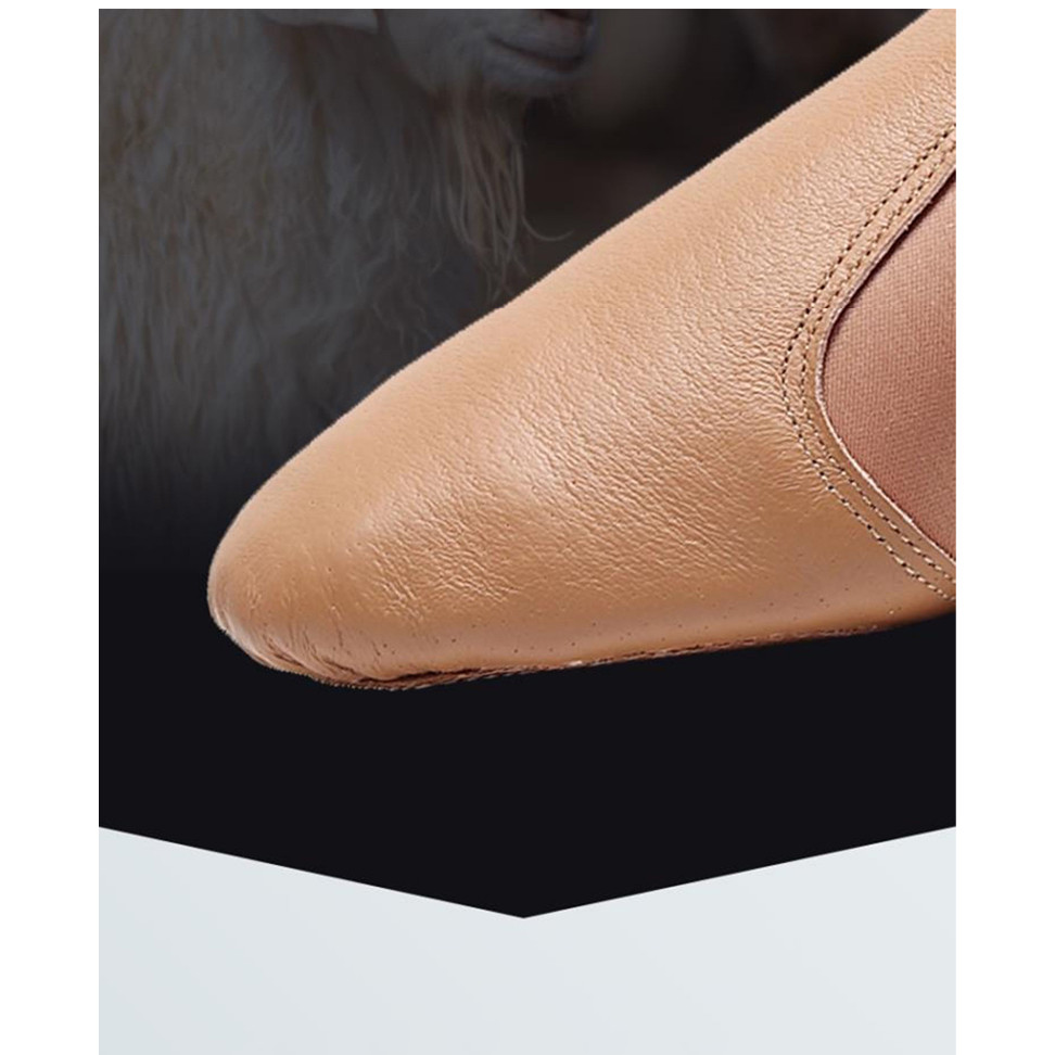 Genuine Leather Jazz Dance Shoes  ildren Shoes For Men And Women Salsa Dance Shoes Neo ar  slip on J