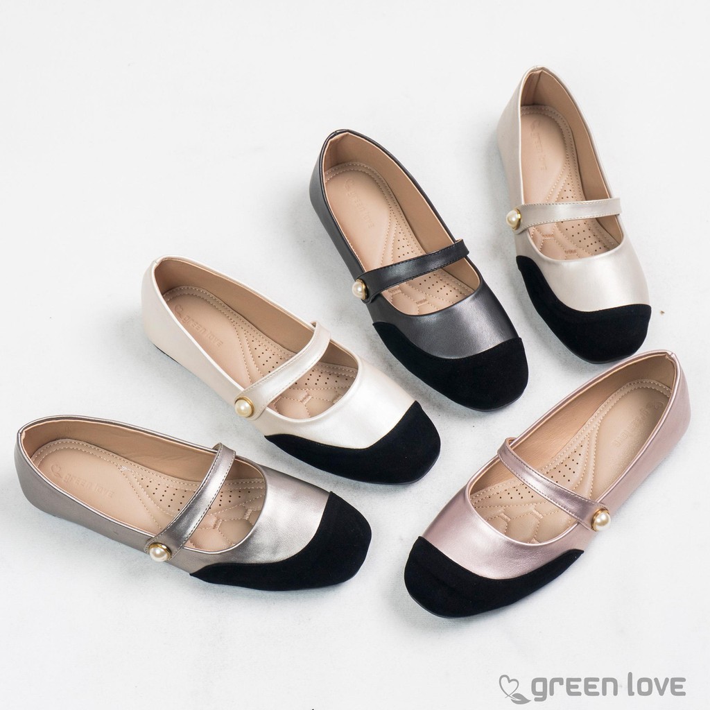 Green Love Sepatu Flatshoes Wanita CHERYL