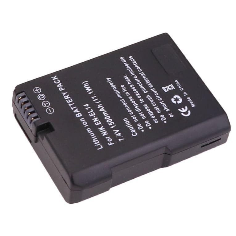 baterai battery nikon EN-EL14 EN-eL14a enel14 MH-24 D3100 D3200 D5100 D5200 kamera dslr charger mh24