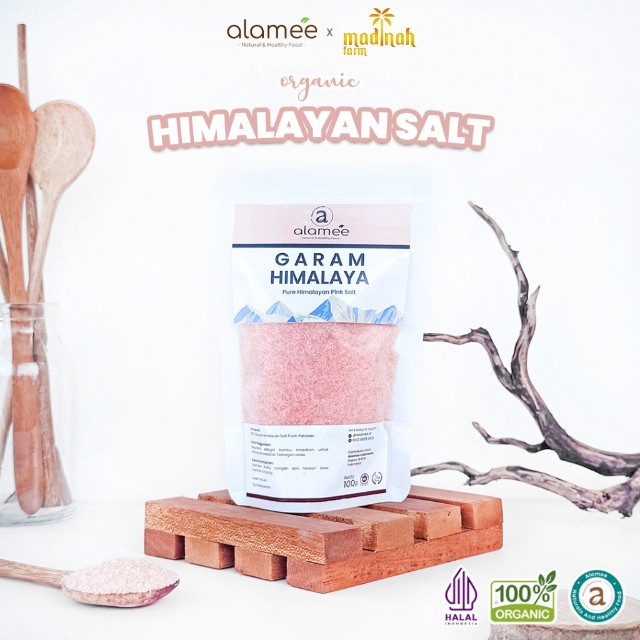 

Garam Himalaya Natural Himalayan Pink Salt Bumbu Dapur Organik Masak Rempah Rimpang Murni Asli Tanpa Campuran ALAMEE Madinah Farm madinah