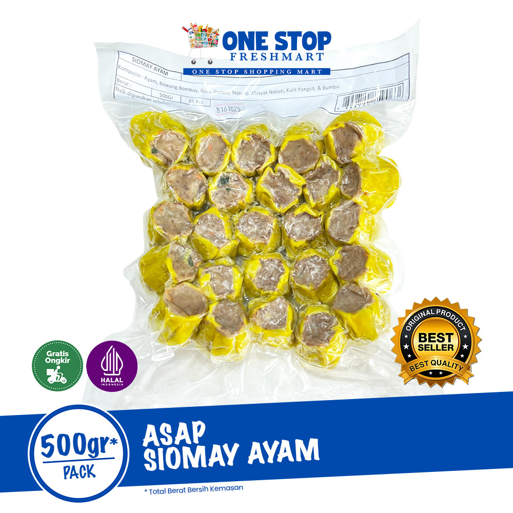 

ASAP SIOMAY AYAM 500 GR / ASAP SIOMAY AYAM 500 GR