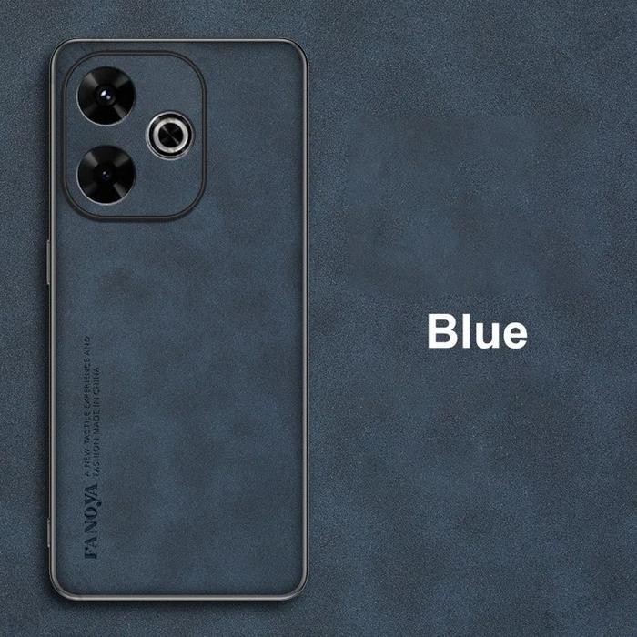 FANOYA NAPPA LEATHER CASE FOR REDMI 13X PREMIUM FANOYA LEATHER CASE NAPPA LEATHER