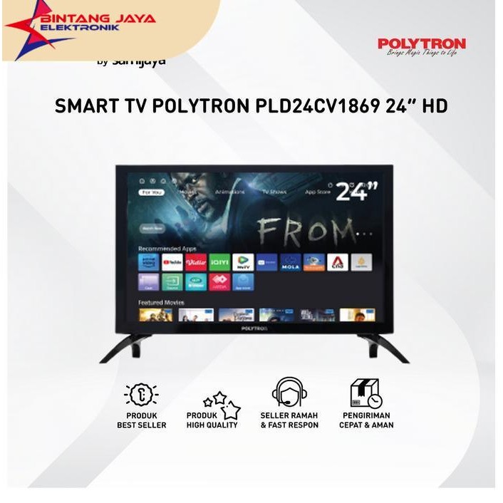 TV LED SMART Polytron 24" / TV Polytron SMART 24" / LED POLYTRON SMART 24" / TV SMART 24"
