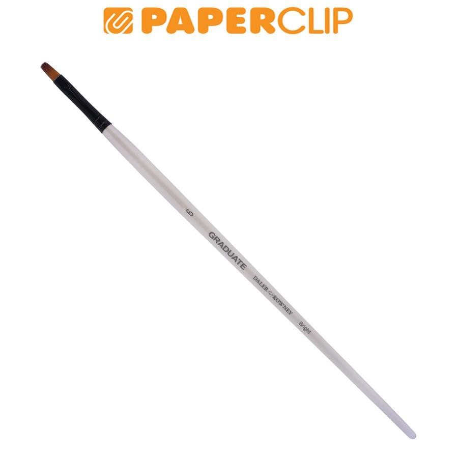 

KUAS LUKIS / BRUSH GRADUATE DALER ROWNEY SYNTHETIC BRIGHT 6/LH 212160006