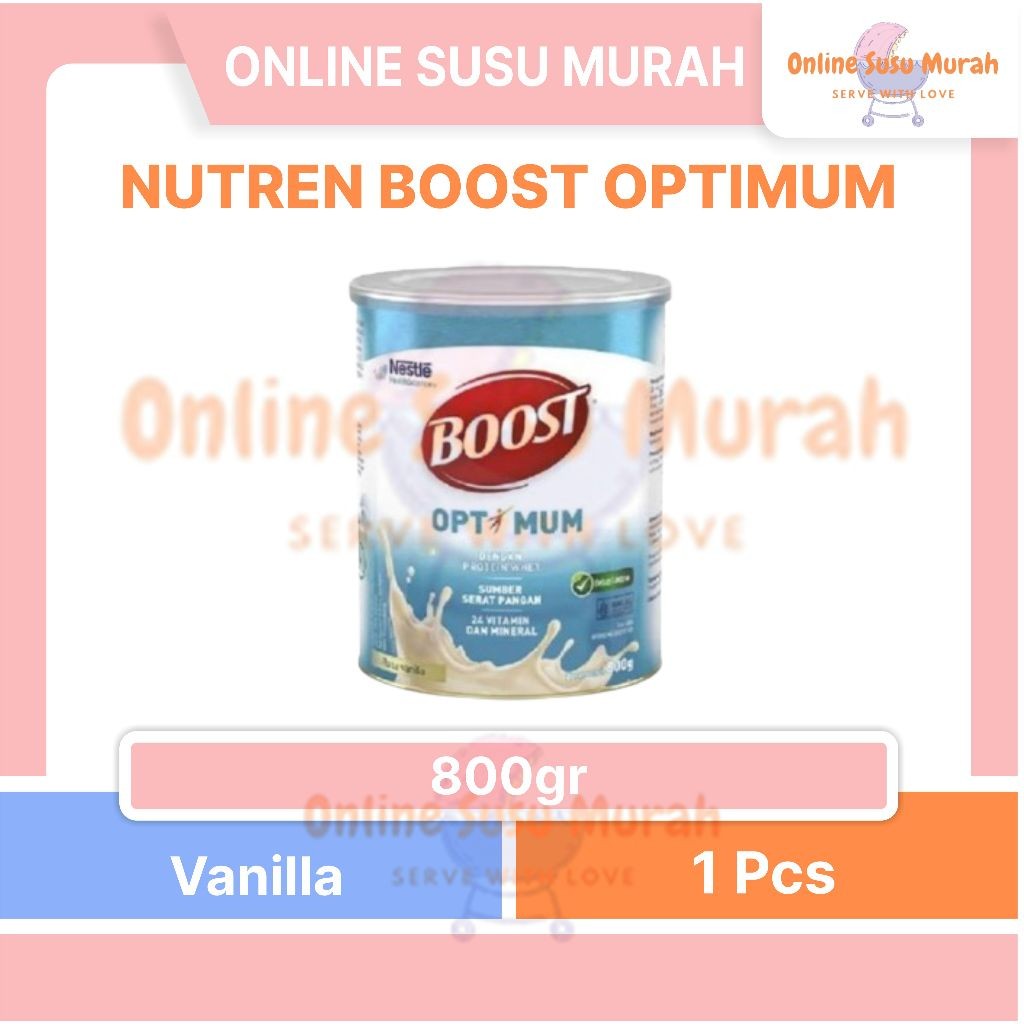 

NUTREN BOOST OPTIMUM 800GR SUSU DEWASA 800 GR SSKL