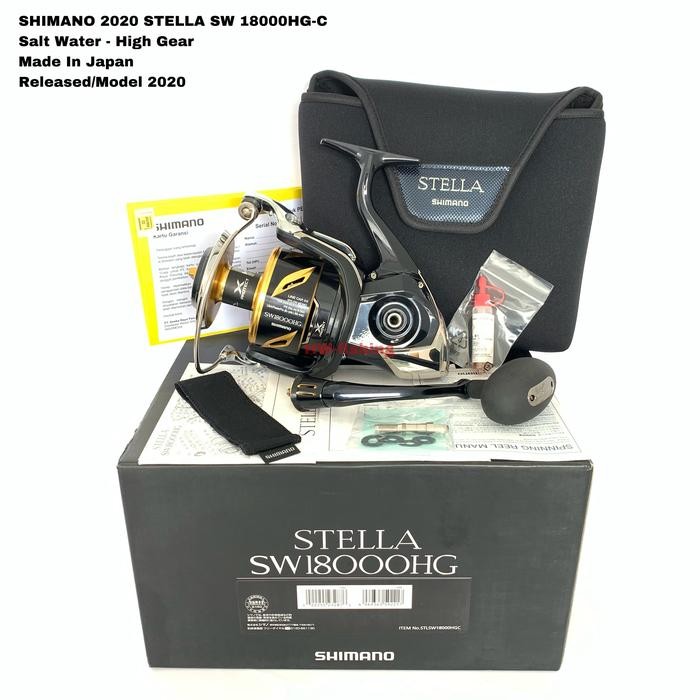 SHIMANO 2020 STELLA SW 18000HG-C - Garansi Resmi Shimano