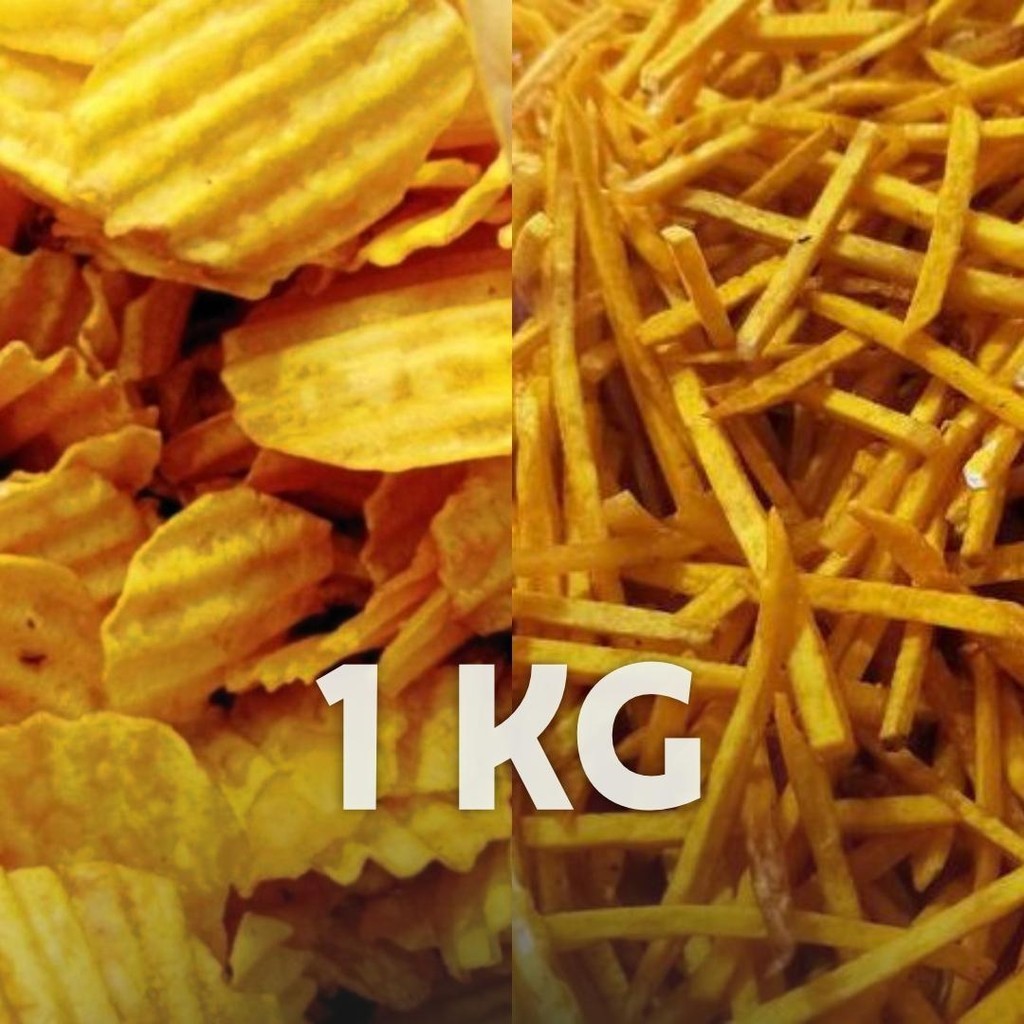 

[ 1KG/500GR/250GR ] Keripik Stik Talas Gurih Rasa Original / Talas Stick / Keripik Talas Gelombang Asin Camilan Snack Food Pedas Cemilan