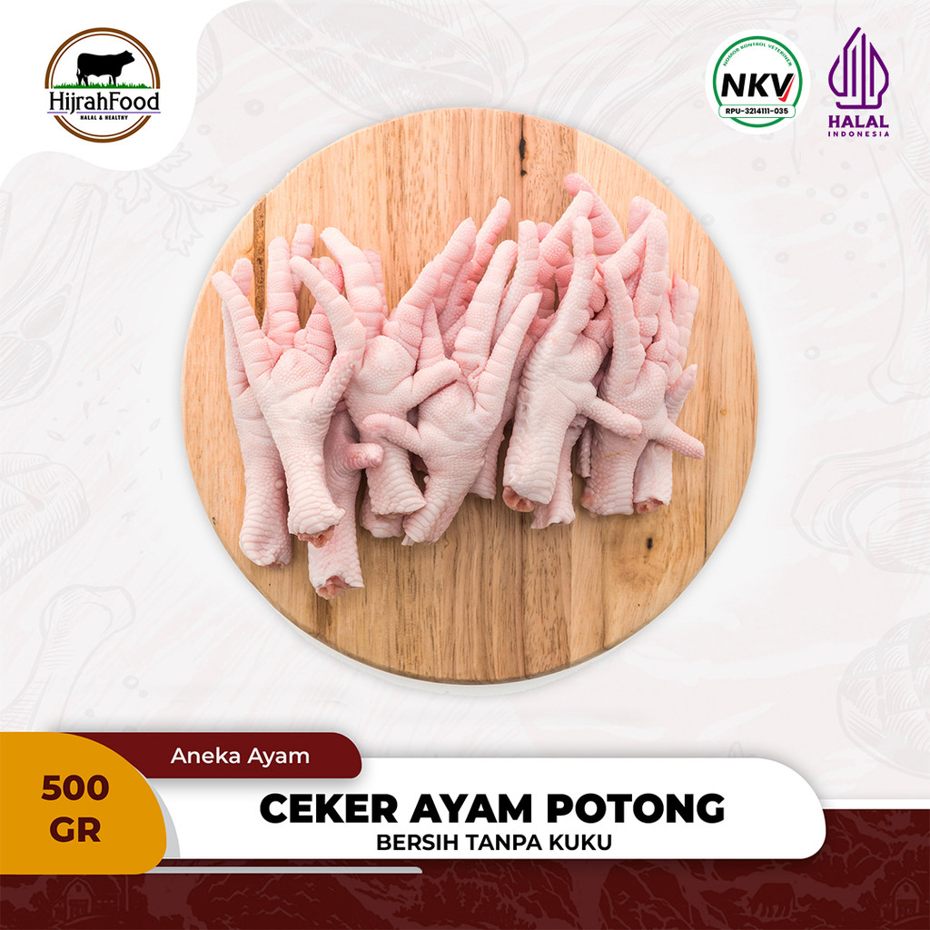

Ceker Ayam Potong Bersih Tanpa Kuku | Chicken Feet