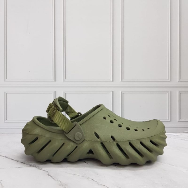Sandal Crocs ECHO CLOG/Crocs ECHO CLOG/Sandal Pria/Crocs Unisex/Sandal Crocs Wanita/Sandal Crocs Pri