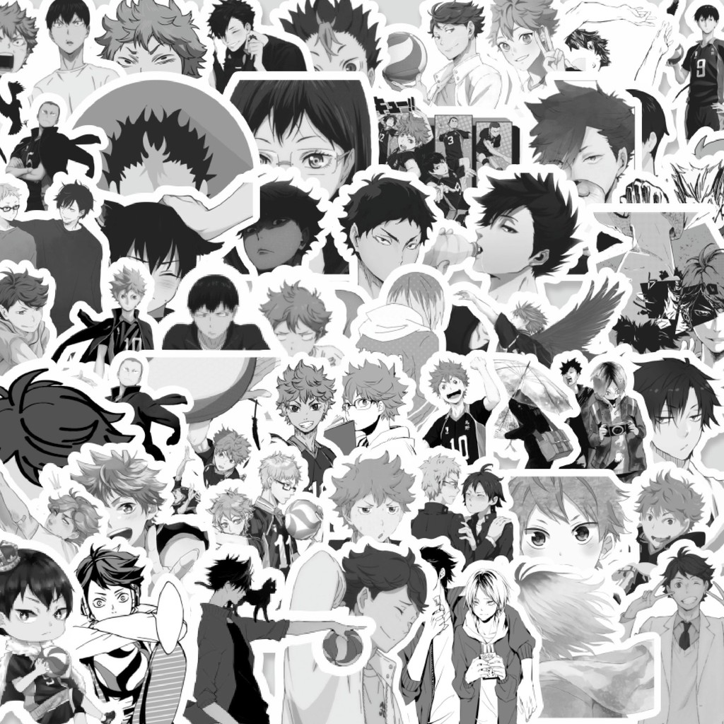 

Stiker Cutting Pack Stiker Anime Haikyuu!! Isi 100Pcs Series Aesthetic Lucu Keren Untuk Koper Bahan Vynil