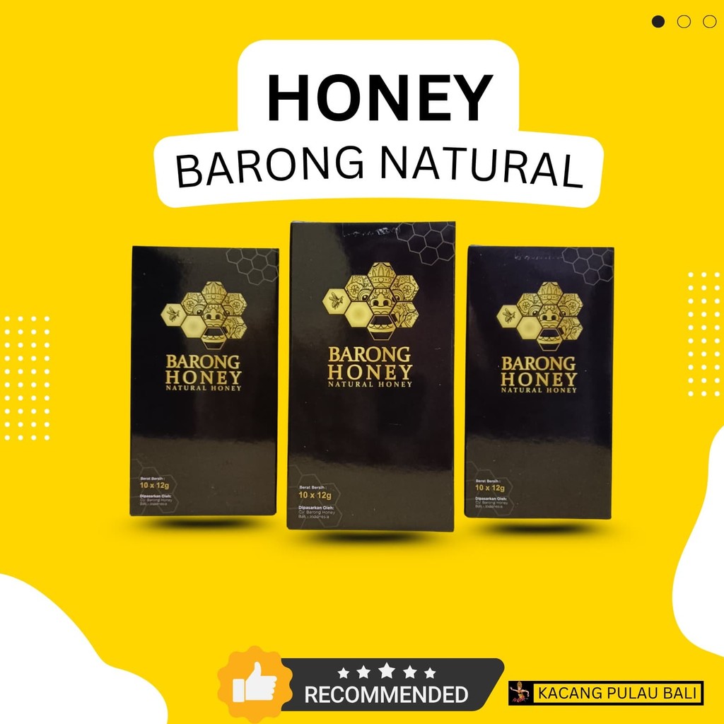 

Madu Barong Honey Stick 10 Sachet Bali