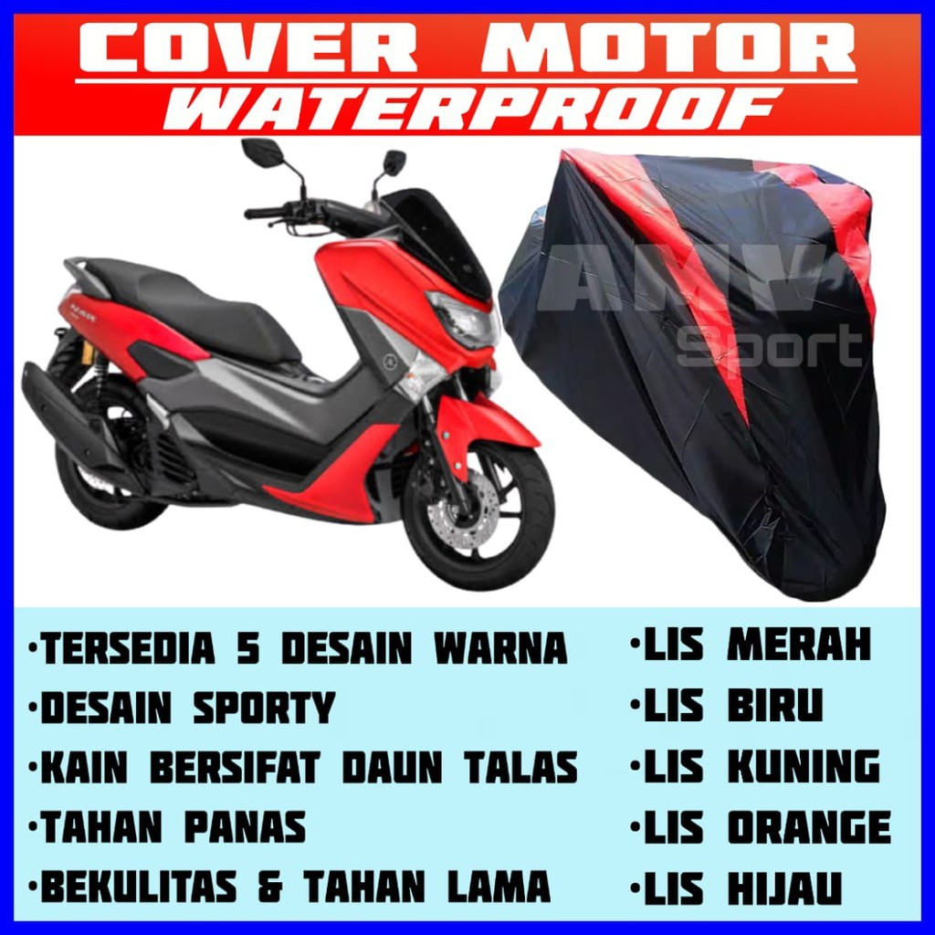 [PREMIUM ORIGINAL] Sarung Motor Yamaha Nmax / Cover Motor Nmax