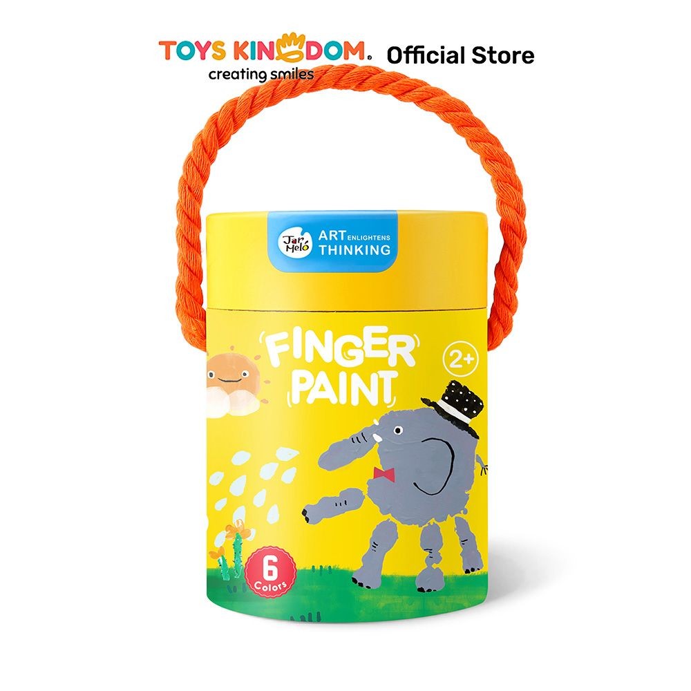 

Toys Kingdom Jarmelo Set 6 Pcs Finger Paint Colors - Mix Watercolour Paints Alat Warna Warni Alat Mewarnai Peralatan Menggambar Dan Melukis