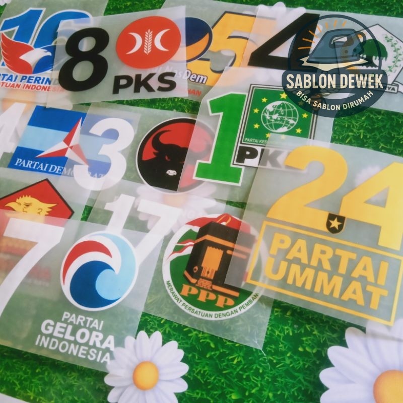 

DTF LOGO PARTAI POLITIK PEMILU 2024 VERSI ANGKA